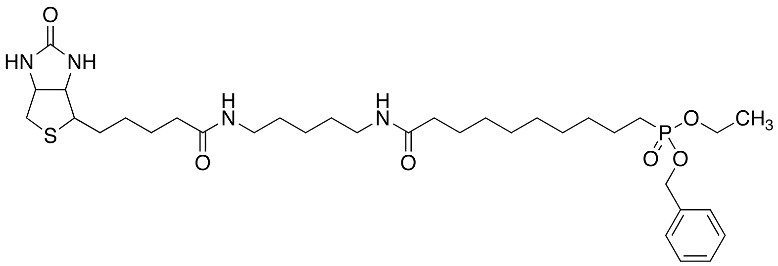 10-Benzyloxyethoxyphosphinyl-N-biotinamidopentyldecanamide