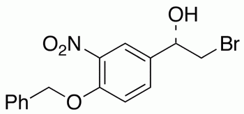 (S)-1-(4-Benzyloxy-3-nitrophenyl)-2-bromoethanol