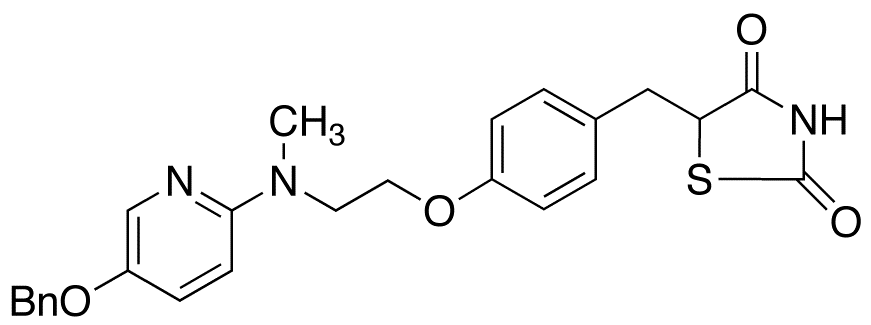5-[4-[2-[(5-Benzyloxypyridin-2-yl)methylamino]ethoxy]benzyl]thiazolidine-2,4-dione