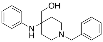 1-Benzyl-4-phenylamino-4-(hydroxymethyl)piperidine