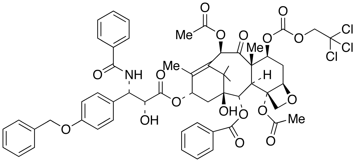 3’-p-O-Benzyl-7-[[(2,2,2,-trichloroethyl)oxy]carbonyl] Paclitaxel
