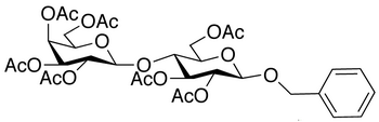 Benzyl 4-O-(2,3,4,6-tetra-O-acetyl-β-O-galactopyranosyl)- 2,3,6-tri-O-acetyl-β-D-glucopyranoside