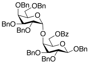 Benzyl 4-O-(2,3,4,6-Tetra-O-benzyl α-D-galactopyranosyl)-2,3-di-O-benzyl-6-O-benzoyl-β-D-galactopyranoside