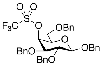 Benzyl 2,3,6-Tri-O- benzyl-4-O-trifluoromethanesulfonyl-β-D-galactopyranoside