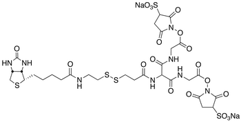 5-[2-Biotinylamidoethyl]-dithiopropionamido]-3,7-diaza-4,6-diketononanoic Acid Bis-N-sulfosuccinimidyl Ester Disodium Salt