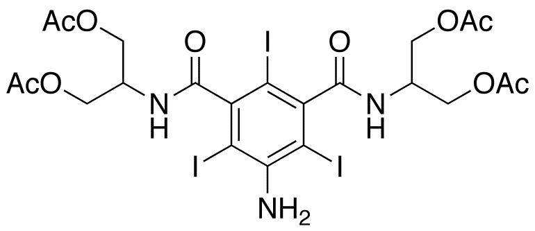 N,N’-Bis[2-(acetyloxy)-1-[(acetyloxy)methyl]ethyl]-5-amino-2,4,6-triiodo-1,3-benzenedicarboxamide