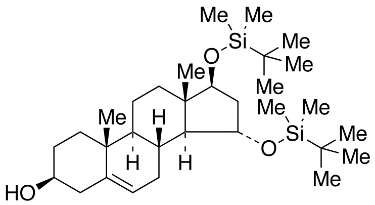 (3β,15α,17β)-15,17-Bis-O-(tert-butyldimethylsilyloxy) Androst-5-en-3-ol