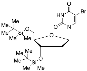 3’,5’-Bis-O-(tert-butyldimethylsilyl)-5-bromo-2’-deoxyuridine