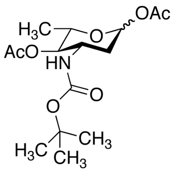 N-Boc-L-acosamine Diacetate (2:1 α:β Mixture)