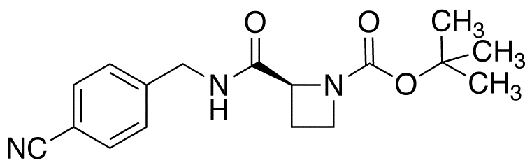 N-Boc-N’-(4-cyanobenzyl)-2-L-azetidinecarboxamide