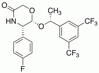 (5S,6R)-6-[(1R)-1-[3,5-Bis(trifluoromethyl)phenyl]ethoxy]-5-(4-fluorophenyl)-3-morpholinone[Aprepitant-M3]