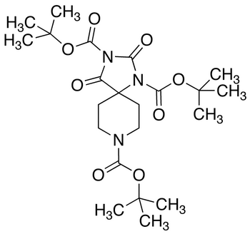 1-t-Boc-piperidine-4-spiro-5’-[1’,3’-bis-t-boc]-hydantoin