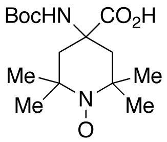 N-Boc-2,2,6,6-tetramethylpiperidine-N-oxyl-4-amino-4-carboxylic Acid