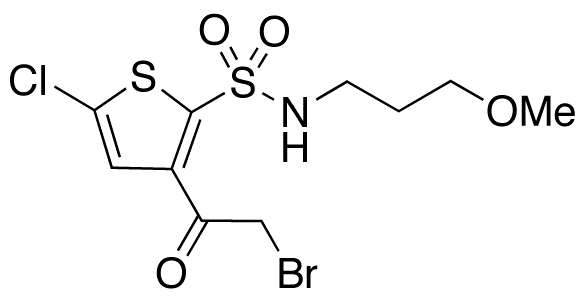 3-(2-Bromoacetyl)-5-chloro-N-(3-methoxypropyl)-2-thiophenesulfonamide