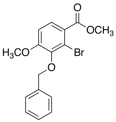 2-Bromo-3-benzyloxy-4-methoxybenzoic Acid Methyl Ester