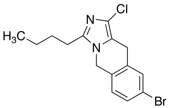 8-Bromo-3-butyl-1-chloro-5,10-dihydro-imidazo[1,5-β]isoquinoline