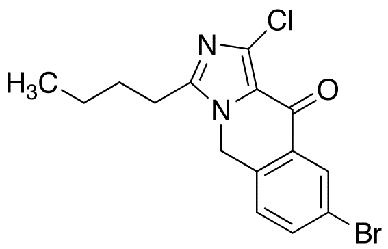 8-Bromo-3-butyl-1-chloro-5,10-dihydro-imidazo[1,5-β]isoquinolin-10(5H)-one