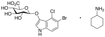 5-Bromo-4-chloro-3-indolyl β-D-glucuronide, Cyclohexylammonium Salt