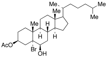5-Bromo-5α-cholestane-3,6-diol 3-Acetate