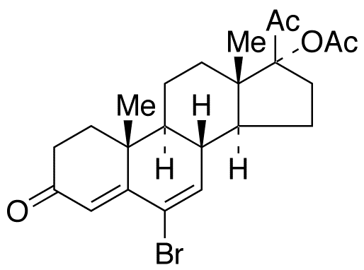 6-Bromo-6-dehydro-17α-acetoxy Progesterone