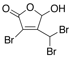 3-Bromo-4-(dibromomethyl)-5-hydroxy-2(5H)-furanone