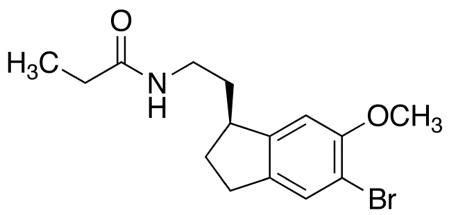 (S)-N-[2-(5-Bromo-2,3-dihydro-6-methoxy-1H-inden-1-yl)ethyl]propanamide