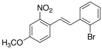 (E)-2-Bromo-2’-nitro-4’-methoxystilbene
