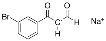 3-Bromo-β-oxo-benzenepropanal Sodium Salt