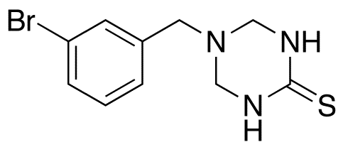 5-[(3-Bromophenyl)methyl]tetrahydro-1,3,5-triazine-2(1H)-thione