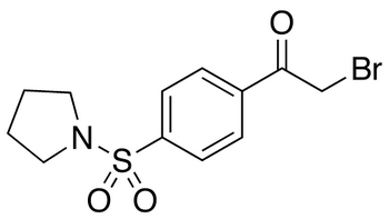 2-Bromo-1-[4-(1-pyrrolidinylsulfonyl)phenyl] ethanone