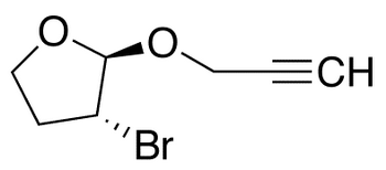 (+/-)-trans-3-Bromotetrahydro-2-(2-propynyloxy)-furan