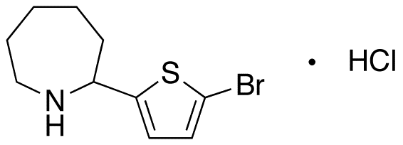 2-(5-Bromo-2-thienyl)hexahydro-1H-azepine HCl