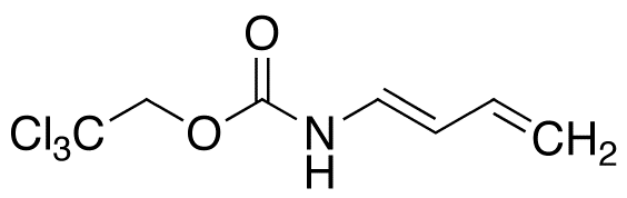 trans-N-(1E)-1,3-Butadien-1-yl-carbamic Acid 2,2,2-Trichloroethyl Ester