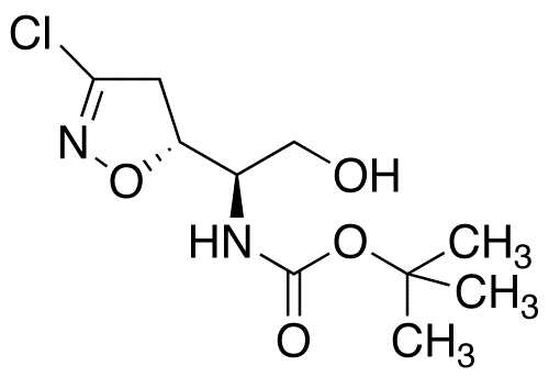 N-tert-Butoxycarbonyl (βR,5R)-β-Amino-3-chloro-4,5-dihydro-5-isoxazoleethanol