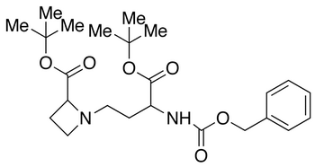 (2S,3’S)-N-[3-t-Butoxycarbonyl-3-benzyloxycarbonylamino-propyl]]azetidine-2-carboxylic Acid, t-Butyl Ester