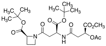 (2S,3S,3’’S)-N-[3-(3-Acetoxy-3-methoxycarbonylpropanamido)-3-tert-butoxycarbonylpropanoyl]azetidine-2-carboxylic Acid tert-butyl Ester