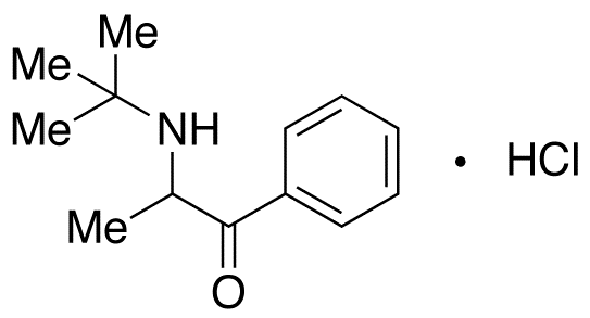 2-(tert-Butylamino)propiophenone HCl