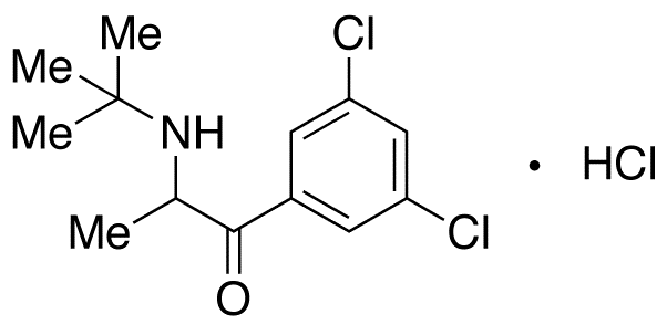 2-(tert-Butylamino)-3’,5’-dichloropropiophenone HCl