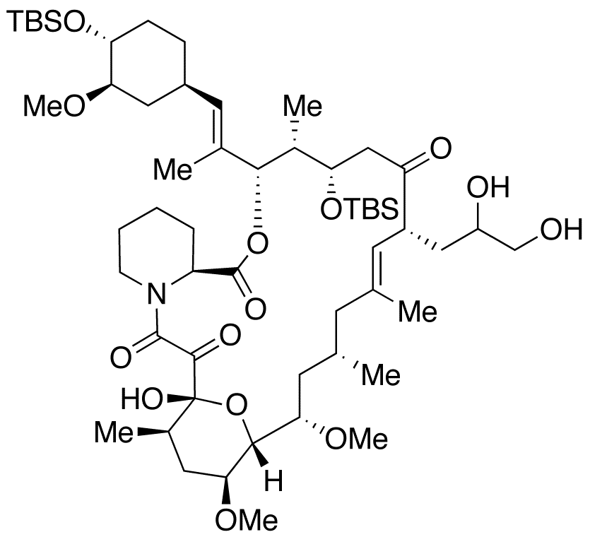 24,32-Bis-O-(tert-butyldimethylsilyl)-37,38-dehydro-37,38-dihydroxy-FK-506
