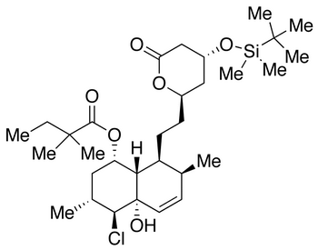 4-tert-Butyldimethylsilyl-5’-chloro-4a’-hydroxy Simvastatin