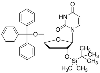2’-O-(tert-Butyldimethylsilyl)-3’-deoxy-5’-O-trityluridine