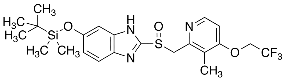 5-O-tert-Butyldimethylsilyl 5-Hydroxy Lansoprazole