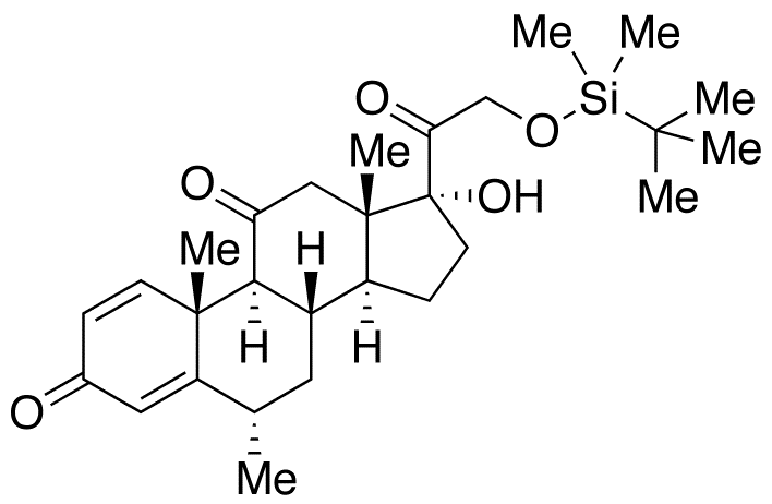 21-O-tert-Butyldimethylsilyl Methyl Prednisone