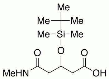 3-(tert-Butyldimethylsilyloxy)-5-(1-methylamino)-5-oxopentanoic Acid