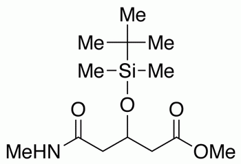 3-(tert-Butyldimethylsilyloxy)-5-(1-methylamino)-5-oxopentanoic Acid Methyl Ester