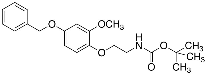 N-tert-Butyloxycarbonyl-2-(4-benzyloxy-2-methoxyphenoxy)-ethylamine
