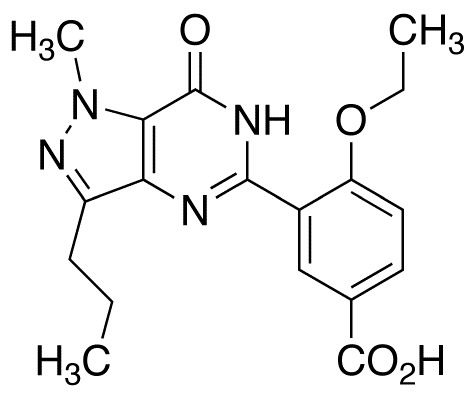 5-(5-Carboxy-2-ethoxyphenyl)-1-methyl-3-n-propyl-1,6-dihydro-7H-pyrazolo[4,3-d]pyrimidin-7-one
