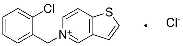 5-(2-Chlorobenzyl)-thieno[3,2-c]pyridinium Chloride