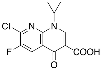 7-Chloro-1-cyclopropyl-6-fluoro-4-oxo-1,4-dihydro-[1,8]naphthyridine-3-carboxylic Acid