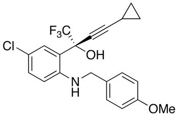 (R)-5-Chloro-α-(cyclopropylethynyl)-2-[[(4-methoxyphenyl)methyl]amino]-α-(trifluoromethyl)benzenemethanol